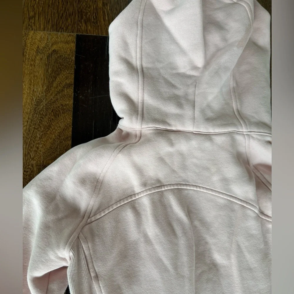 Lululemon Scuba Full Zip Hoodie peach size 2 - Picture 4 of 8